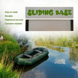 Inflatable Boats Seat with Slide Attachments Waterproof Plywood Plates for Fishing Kayak