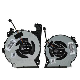 Pads New CPU+GPU Cooling Fan for HP Pavilion 15cx 15cx0068 15cv0058wm 15cx0020nr DFS501105PROT FKK9 SPSL20335001 L20334001 Fan