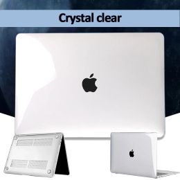 Cases Laptop Case for Apple MacBook Air 13/11/Pro 13/15/16/Macbook White A1342/Macbook 12" (A1534) Transparent Hard Shell