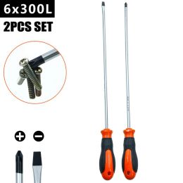 12Inch Long Slotted Cross Screwdriver Screwdriver With Rubber Handle Herramientas Ferramentas Multimeter Multitool Detector