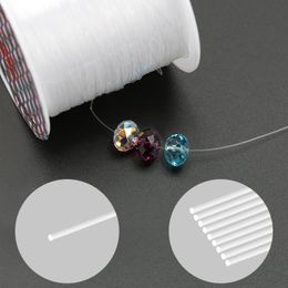 100M Plastic Crystal DIY Beading Fishing Line No Elastic Cord Rope For Jewellery Making Supplies Wire Jeweleri String Thread