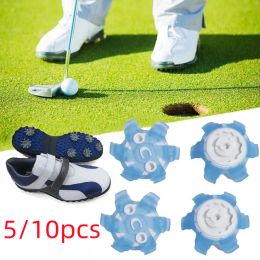 5/10Pcs Golf shoes Soft pointed nails durable non-slip shoes Fast twist spiral shoes pointed accessories Golf supplies