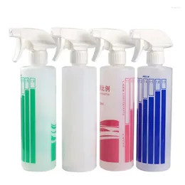 Storage Bottles Bottle 500ml With Dilution Ratio Adjustable Nozzle Plastic Refillable Leakproof Sprayer For Cleaning Solution