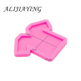 Shine Inside Grippie Nurse Scrub Silicone Mould T-shirt Epoxy Craft Moulds Clay Resin DIY for Badge Reel DY0332