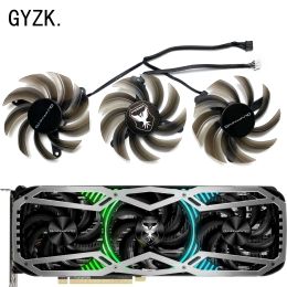Pads New For GAINWARD GeForce RTX3060ti 3070 3070ti 3080 3080ti 3090 Phoenix OC Graphics Card Replacement Fan TH8015S2HPCC01