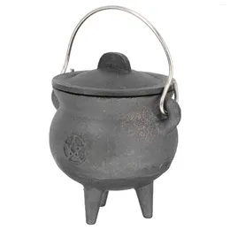 Bowls Witch's Cauldron Incense Holder Cauldrons Halloween Decorations Offering Pot Accessories