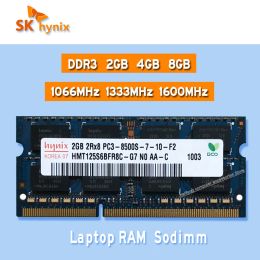 RAMs SK Hynix ddr3 2GB 4GB 8GB 1066MHz 1333MHz 1600MHz RAM Sodimm Laptop Memory pc3 8500S 10600S 12800S