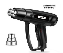 220V Heat Gun Power Tools 2000W Electric Air Guning with Four Nozzle Attachments Digital Electronic Heating Guns 1800W 2000W214Z7002654