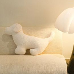 Pillow INS Luxury Cartoon Lunch Dog Elephant Sleeping Children's Room Birthday Gift Living Sofa Decoration