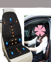 12V Massage and Heating Car Seat Covers Universal Fit SUV sedans Chair Pad Cushion antiskid with 5 Motor Body Driving8609453