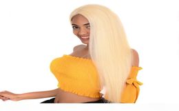 Full Lace Wig 613 Blonde Swiss HD Transparent Lace Frontal Wigs with Baby Hair Glueless Brazilian Full Lace Virgin Human Hair Wig8096036