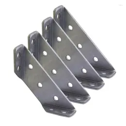 Decorative Plates Corner Braces 4Pcs Metal Bracket For Cabinet 2.71x0.5in Universal Furniture Connector Structural Support Windows Beds