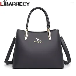 Shoulder Bags Fashion Letter Design Ladies Handbags High Quality Leather Women's Messenger Bag Luxury Solid Colour Women Bolsos