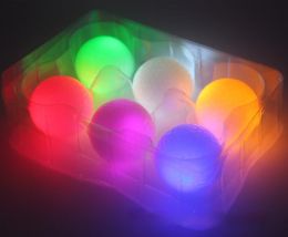 Glow in The Dark Golf Balls,LED Light up Glow Golf Ball for Night Sports,Super Bright,Colorful and Durable