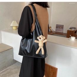 Bag Women's Soft Face Big Autumn/Winter 2024 Fashionable Large Capacity All-around One-shoulder Armpit