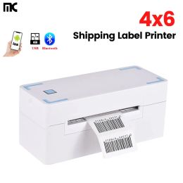 Printers Bluetooth Thermal Label Printer Wireless Small Shipping Label Printer 4X6 Compatible with iPhone Android Mac Window