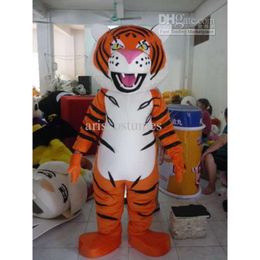 Mascot Costumes Foam Cute Funny Tiger Cartoon Plush Christmas Fancy Dress Halloween Mascot Costume