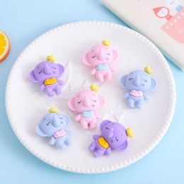 12 pcs/lot Kawaii Candy Colour Elephant Ruber Pencil Erasers Cute Eraser Stationery for Kids School Office Supplies Gift Prizes