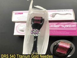 NEW DRS 540 Micro needle derma roller DRS Titanium dermaroller microneedle roller for acne removal9214728