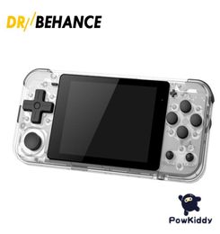 POWKIDDY Q90 3inch IPS screen Handheld dual open system game console 16 simulators retro PS1 kids gift 3D games9736817