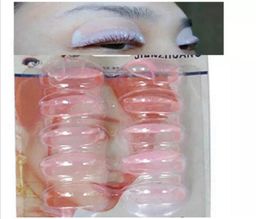 10 pairs silicone durable eyelash permanent Perm Curler Curling Root Lifting False Fake Eyelash Shield Pad maquillaje patches1619375