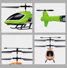 RC Helicopter Toys 3.5CH RC Plane Chargeable Outdoor Aircraft Model UAV Gifts For Children Air Pressure Fixed Altitude