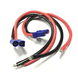 Silicone flexible cord EC5 male and female plug with line high current power 10AWG car emergency start 2-core power cord