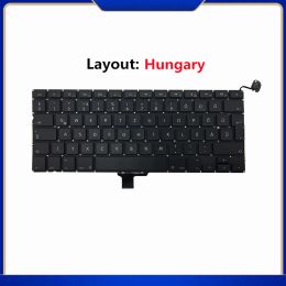 Keyboards New Laptop A1278 Keyboard Hungarian For MacBook Pro 13.3" A1278 Keyboard Hungary 2009 2010 2011 2012 Year with Screws
