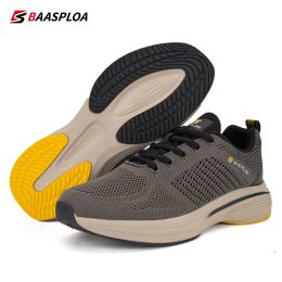 Boots Baasploa 2023 Spring New Sneaker Fashion Comfortable Running Shoes Breathable Tenis Sneaker Light Shock Absorption Casual Shoes