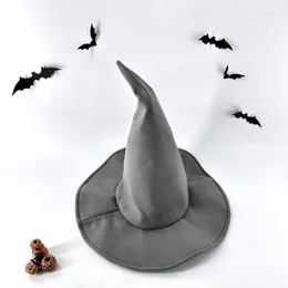 Berets Halloween Witch Wide Brim Devil Cosplay Props Party Decoration Accessories