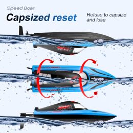 812 RC Boat 2.4Ghz 40km/h High-Speed Remote Control Racing Speedboat Water Speed Ship Endurance 25 Minutes Children Model Toy