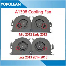 Pads Original For MacBook Pro Retina 15" A1398 Cooling Fan Cooler 2012 2013 2014 2015 Year