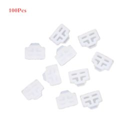 100pcs/lot Ethernet Hub Port RJ45 Anti Dust Cover Cap Protector Plug RJ45 Dust Plug For Laptop/ Computer/ Router RJ45 Connector