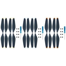 Drones 8 Pieces Propeller Wing Fans Upgrade Parts Lightweight Quick Release Blade Props Drone Quadcopter for DJI Mavic Mini Accessories