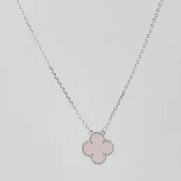 2024 Fashion Classic4/Four Leaf Clover Necklaces Pendants Stainless Steel 18K Gold Plated for Women Girl Valentine's Mother's Day Engagement Jewelry a9