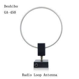 Radio NEW GA450 GA450 Loop Antenna SDR Short Medium Wave Radio Antenna SW 2.3030 MHz MW 5221710 KHz Standard Typec Charging Port