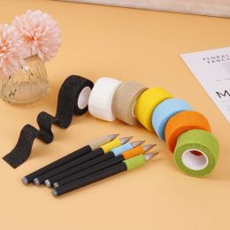 2.5cm*4m Disposable Self-adhesive Flex Elastic Fruits Bandage Tattoo Handle Grip Tube Wrap Elbow Stick Medical Tape