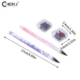 1Pcs Colourful Unlimited Writing Pencil No Ink Pen Magic Without Sharpening Pencils Painting Supplies Novelty Gifts Stationery