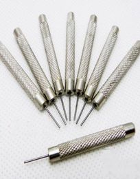 30pcs lots High quality Stainless Steel Watch for Band Bracelet Steel Punch Link Pin Remover Repair Tool 07080910mm New7133320