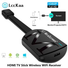 Box 1080P HDMIcompatible TV Stick Miracast Wireless DLNA AirPlay Mirascreen Display Mirror Receiver TV Dongle For IOS Android