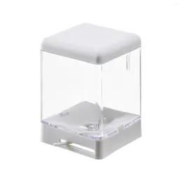 Liquid Soap Dispenser Wall Mounted Laundry Powder Containers Washing Box Sealed Clear Multiuse Space Saving Bathroom Storage Holder For Home