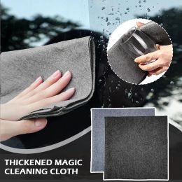 Thickened Magic Cleaning Cloth No Trace Glass Cleaning Cloth Dishcloth Lint Free For Window Car Kitchen Mirrors Rag Polishing