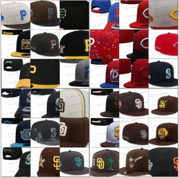 2024 Men's Baseball Snapback Hats Casquettes chapeus Classic All Teams Royal Blue Hip Hop Black Navy New York" Sport Letter SD A's Adjustable Caps Chapeau Stitch Patched