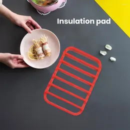 Table Mats Reusable Cooking Pad Easy To Clean Silicone Insulation For Roasting Rack Pan Non-slip Heat-resistant