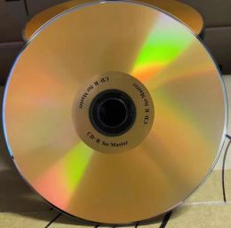 Discs CDR For Master Audio High Qualtiy Golden CD Disc CDR Music CD Discs 700MB 1x 2x 4x 5pcs/lot