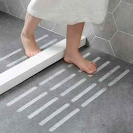 Bath Mats 12/24pcs Transparent Non Slip Mat Grip Stickers Anti Skid Shower Strips Pad Floor Safety Tape Accessories