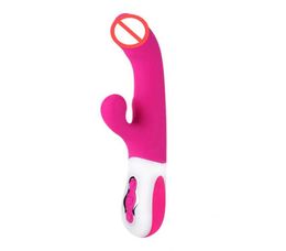Rabbit Vibrator Sex Toys for Woman AV Magic Wand Massager G Spot Dildo Vibrators for Women Clitoris Adult Sex Products6986172