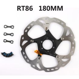 SHIMANO XT Brake Disc SM RT76 RT86 Rotor Ice Point Technology Brake Disc 6 Bolt Mountain Bikes Disc 160MM 180MM 203MM