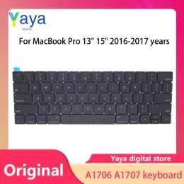 Keyboards New US UK Keyboard For Macbook Pro Retina 13 "15" A1706 A1707 Keyboard Replacement 2016 2017 Years