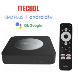 Box MECOOL KM2 Plus Global Version Android 11 TV Box 4K Amlogic S905X4 2G DDR4 16GB WIFI5 BT5.0 HDR 10 Home Media Player Set Top Box